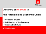 Reasons of the Financial Crisis