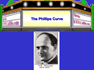 The Phillips Curve