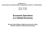 Economic Sanctions in a Global Economy