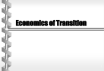 Chapter 1: The stylized facts of transition