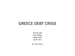 GREECE DEBT CRISIS