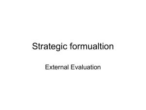 External evaluation