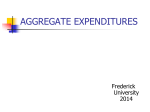 PRESENTATION 2 Aggregate Expenditures