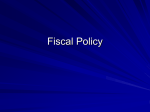Fiscal Policy - Cobb Learning