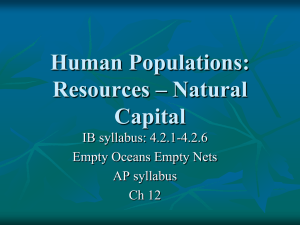 12 Resources & Natural Capital