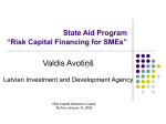 Risk Capital Financing for SMEs