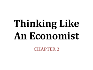 Thinking Like An Economist - UPM EduTrain Interactive Learning