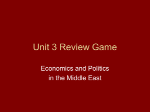 Unit 3 Review Game