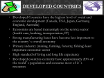 Developed Countries
