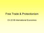 22 Free Trade and Protectionism