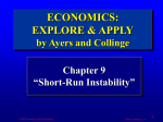 Economics: Explore and Apply 1/e by Ayers and Collinge Chapter 9