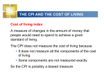 the cpi and the cost of living