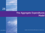 The Aggregate Expenditures Model - McGraw