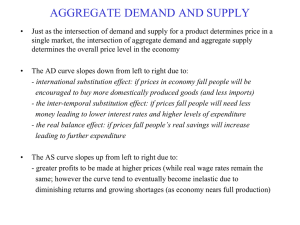Aggregate Supply and Growth