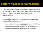 Economic Dimensions