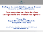 Briefing on the work of the Inter-agency Group on Economic and