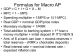 Formulas for Macro AP
