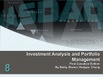 Investment Analysis & Portfolio Management: Chapter 8