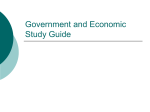Europe gov`t and econ study guide