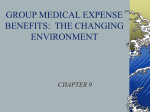 group medical expense benefits: the changing