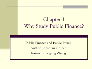 public finance
