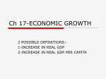 Ch 17-ECONOMIC GROWTH