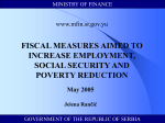 fiscal reforms from 2001 to 2005