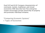 Unit 8 Types of economies