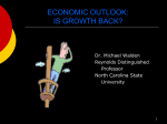 Dr. Walden`s Economic Outlook (Click to File)