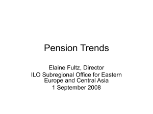 The Political Economy of Pension Reform in Transformation