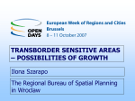 transborder sensitive areas – possibilities of growth