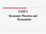 economists and economic theories