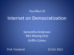 Internet on Democratization