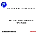 RTMU N DELHI EXCHANGE RATE MECHANISM TREASURY