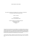 NBER WORKING PAPER SERIES A CASE FOR ‘INSTITUTIONS SUBSTITUTION’