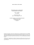 NBER WORKING PAPER SERIES INTERGENERATIONAL RISKSHARING AND EQUILIBRIUM ASSET PRICES John Y. Campbell