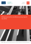 Global economic conditions survey report: Q3, 2012
