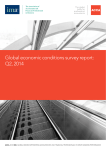 Global economic conditions survey report: Q2, 2014