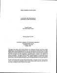 NBER WORKING PAPER SERIES TAXATION AND ENDOGENOIJS GROWI'H IN OPEN ECONOMIES Nouriel Roubini