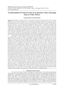 IOSR Journal of Economics and Finance (IOSR-JEF)