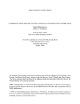 NBER WORKING PAPER SERIES Sambit Bhattacharyya