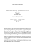 NBER WORKING PAPER SERIES OPTIMAL CAPITAL VERSUS LABOR TAXATION WITH INNOVATION-LED GROWTH