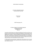 NBER WORKING PAPER SERIES DYNAMIC COMPLEMENTARITIES : A QUANTITATIVE