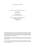 NBER WORKING PAPER SERIES SYSTEMIC RISKS AND THE MACROECONOMY Gianni De Nicolò