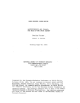 Stanley Fischer Robert C. Merton Working Paper No. 1291