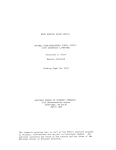 NBER WORKING PAPER SERIES OPTIMAL TIME—CONSISTENT FISCAL POLICY WITH UNCERTAIN LIFETIMES