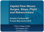 Capital Flow Waves: Surges, Stops, Flight and Retrenchment
