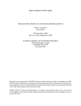 NBER WORKING PAPER SERIES THE INDUSTRY ORIGINS OF JAPANESE ECONOMIC GROWTH