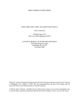 NBER WORKING PAPER SERIES ASSET PRICE INFLATION AND MONETARY POLICY