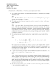 PROBLEM SET 6 14.02 Macroeconomics May 3, 2006 Due May 10, 2006